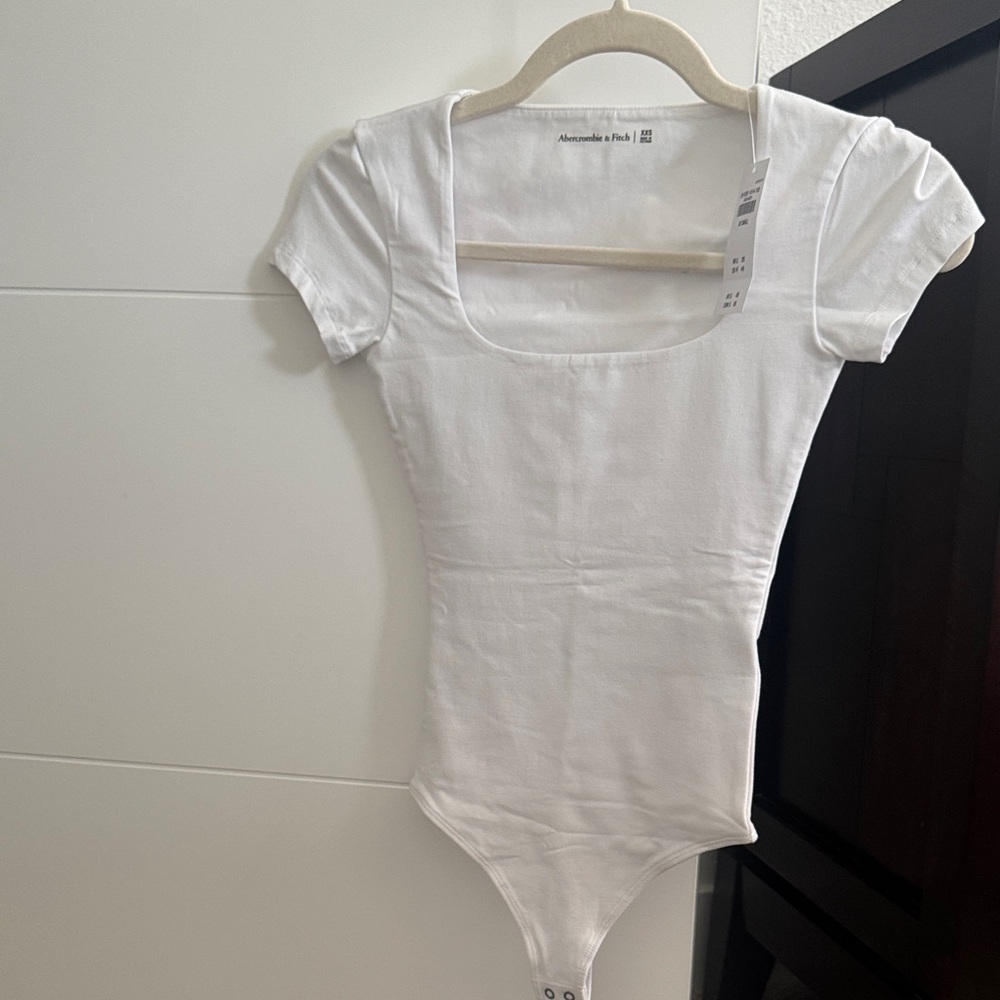Abercrombie & Fitch Classic White Bodysuit